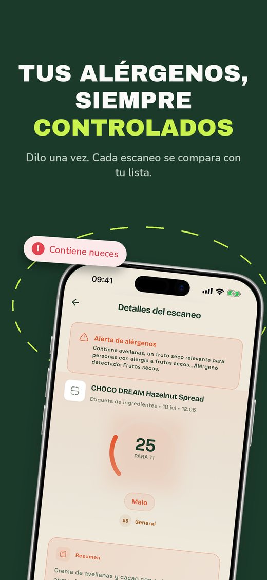 TUS ALÉRGENOS, SIEMPRE CONTROLADOS