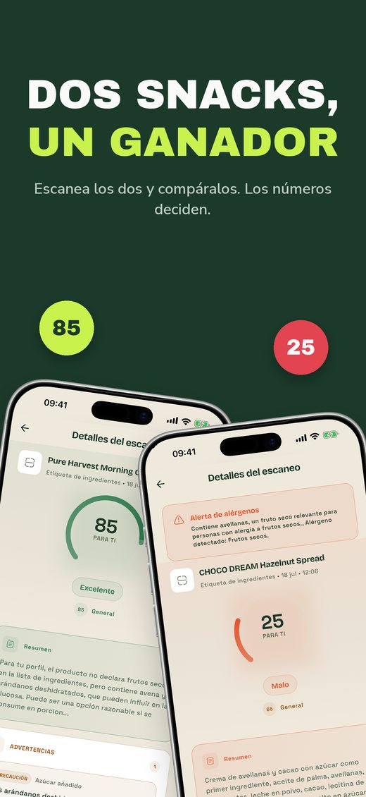 DOS SNACKS, UN GANADOR