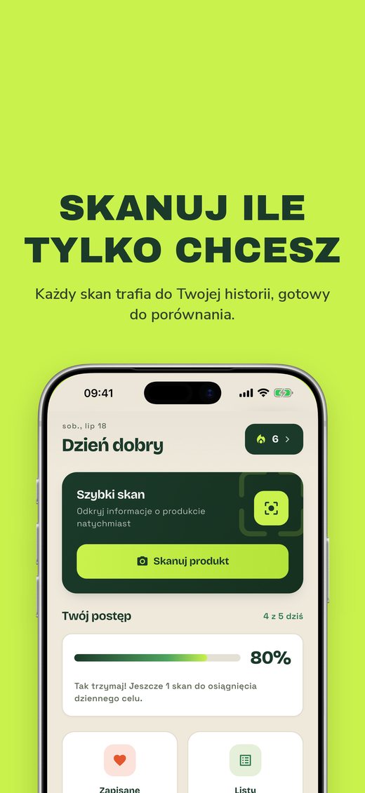 SKANUJ ILE TYLKO CHCESZ